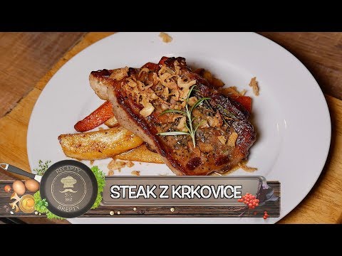 Steak z vepřové krkovice – Valentýnské menu