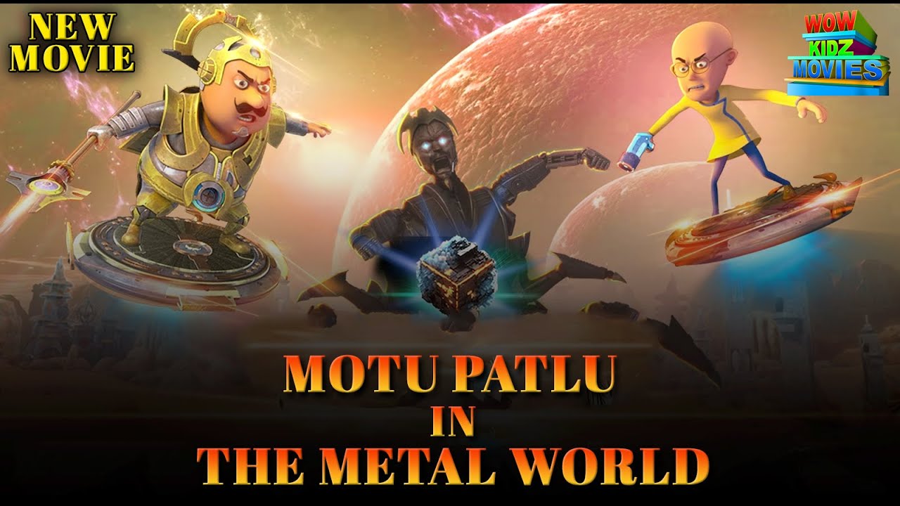 Motu Patlu In The Metal World Full Movie  Motu Patlu  Kids Cartoon  Wow Kidz Movies   spot