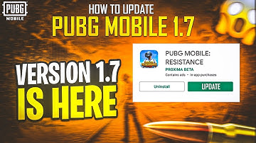 How To Update Pubg 1.7 Version |Pubg 1.7 Update Not Showing On Playstore Why ? Download Pubg 1.7 Now