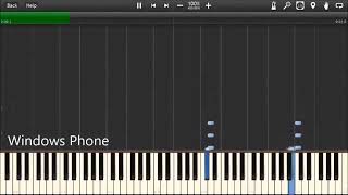 MOBILE LOW BATTERY SOUNDS IN SYNTHESIA but with original sounds