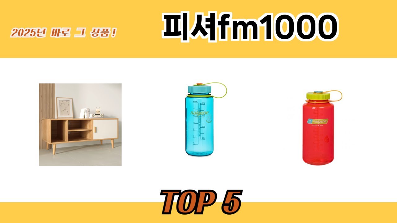 실사용 기준으로 고른 피셔fm1000 추천 5가지
