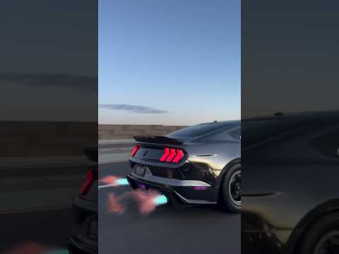 Mustang GT Exhaust Flames 