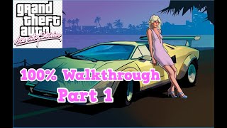 GTA Vice City Stories 100% Walkthrough Part 1 Welcome to 1984!