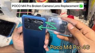 Xiaomi Poco M4 Pro 4G Camera Broken Lens Glass Replacement