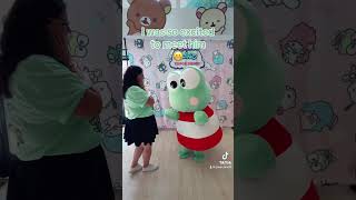 Meeting Keroppi 💚 #sanrio #keroppi #vlog #kawaii