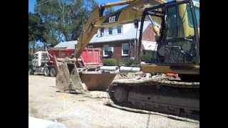 A Lamp: Cat 322 CL working