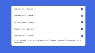 How To Create An Accordion FAQ Section With HTML, CSS, & JavaScript