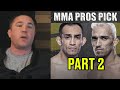 MMA Pros Pick - Tony Ferguson vs. Charles Oliveira - Part 2 I UFC 256