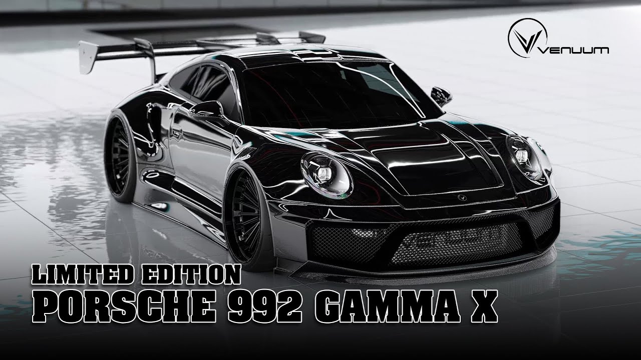 Porsche 992 Gamma X - Venuum Black UK