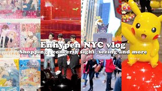 ☆ ENHYPEN NYC VLOG | SHOPPING, CONCERT, SIGHT-SEEING &amp; MORE ☆