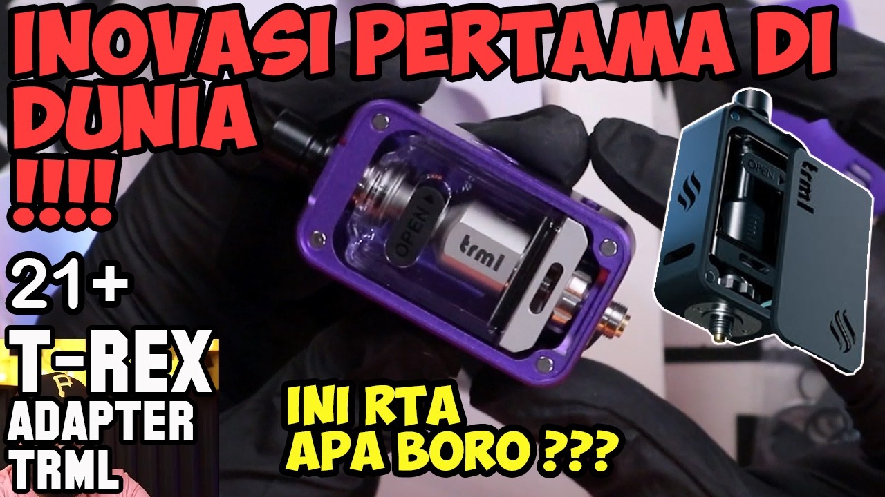 Adapter Rba INOVASI PERTAMA DI DUNIA | T-REX Kit RBA Boro & Adapter by TRML - YouTube