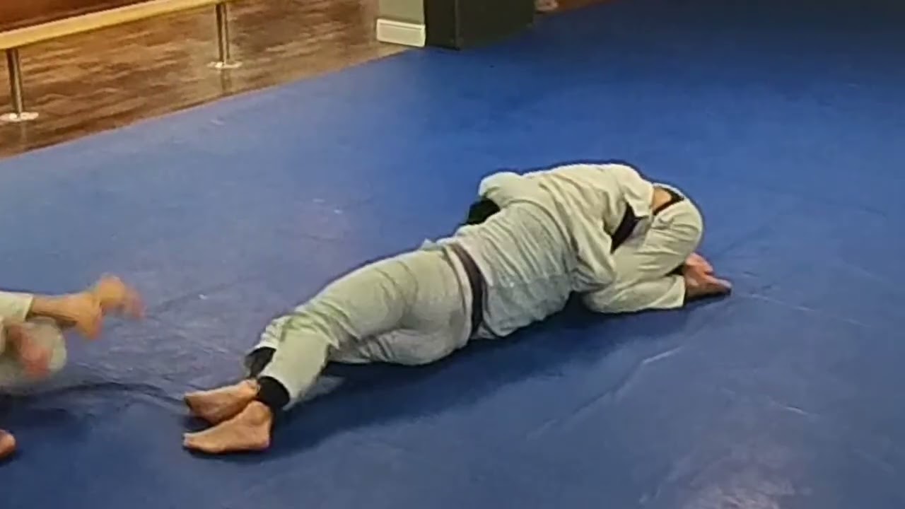 Aiden and Peter GI Sparring