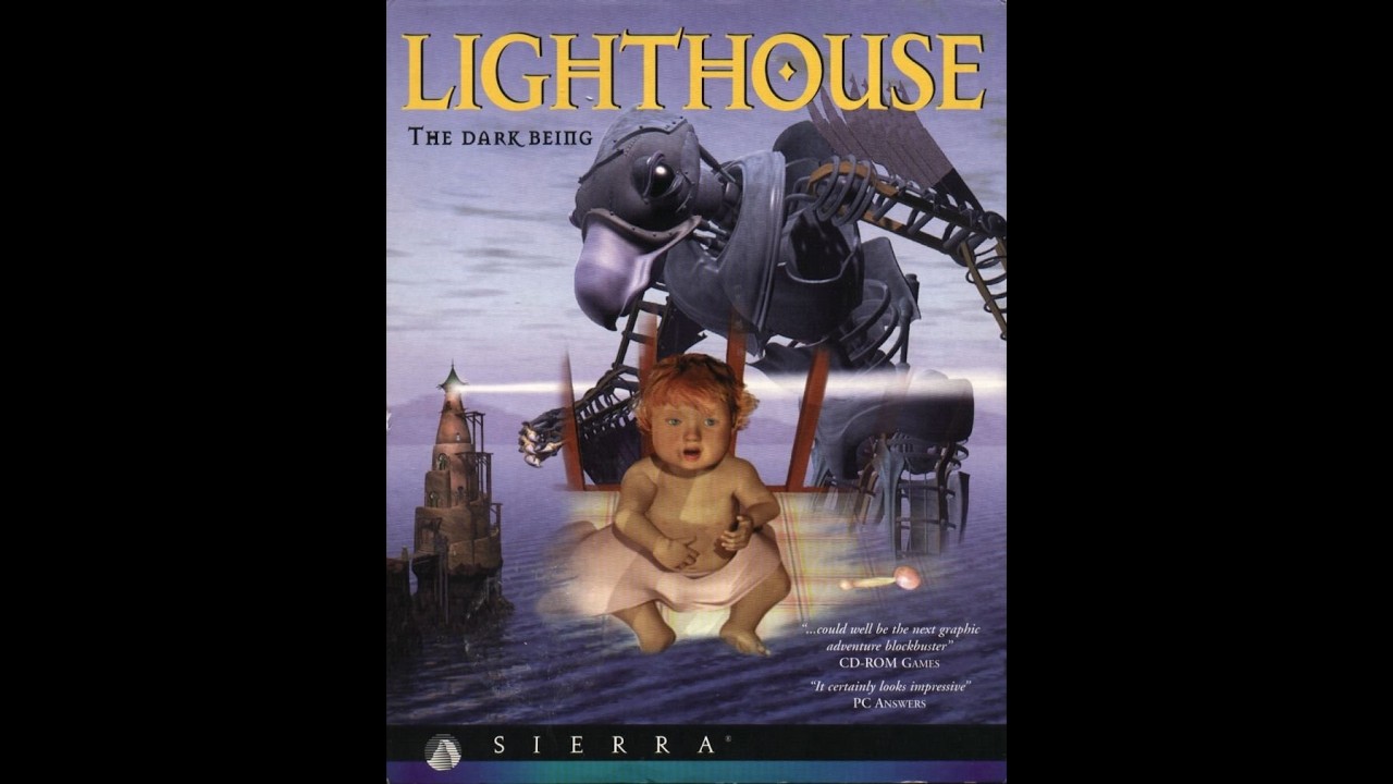 Lighthouse: The Dark Being *First Playthrough* Weird 1996 Sierra Online Myst-like Point & Click