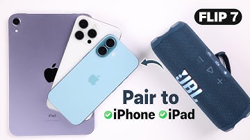 How To Pair JBL Flip 7 Speaker On iPhone/iPad! [Connect]