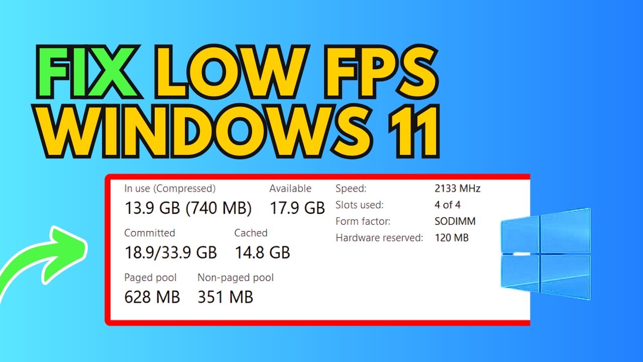 How To Fix Low FPS & Stuttering In Windows 11 When Gaming - YouTube