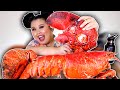 GIANT 15 POUND LOBSTER MUKBANG 먹방 EATING SHOW!