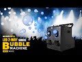 Moka sfx mkb13 led 2 way smoke bubble machine  best automatic fog bubbles blower