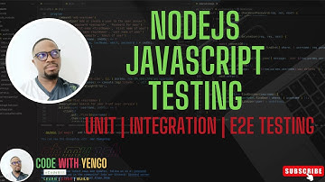 Master Testing in Node.js (JavaScript): Unit, Integration & E2E Testing (with In-Memory MongoDB!)