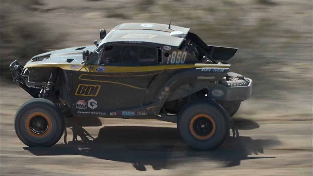 The Fastest UTV in OffRoad BDI Racing Mint 400 Helicopter Footage
