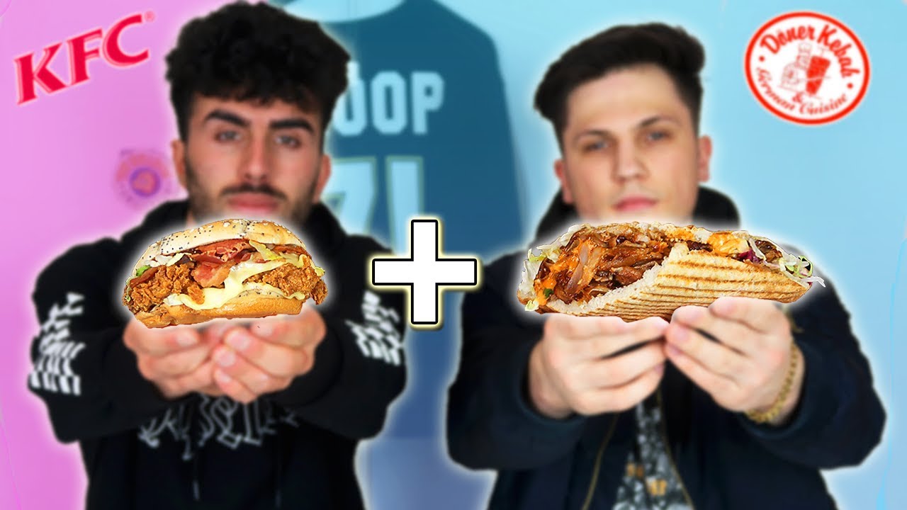 KFC + DÖNER CHALLENGE !!! - YouTube