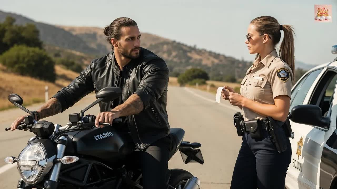 Poliziotto Diede una Multa a una Biker — “Che Uomo Hot,” Pensò, Ignara che fosse un Boss Mafioso