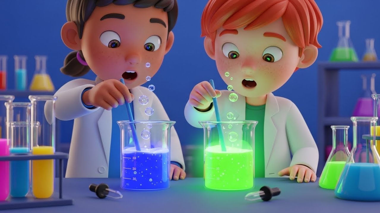 Little Scientist Lab Song for Kids | Science & STEM Song, Nursery Rhyme & Baby Songs 🔬🧪🎶