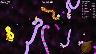 Slither Worm IO: Nebula- Snake Game- Relaxing game | Android Gameplay screenshot 5