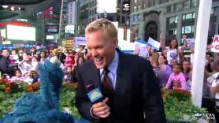 Sesame Street Takes Over Good Morning America  Cookies In The Forcast