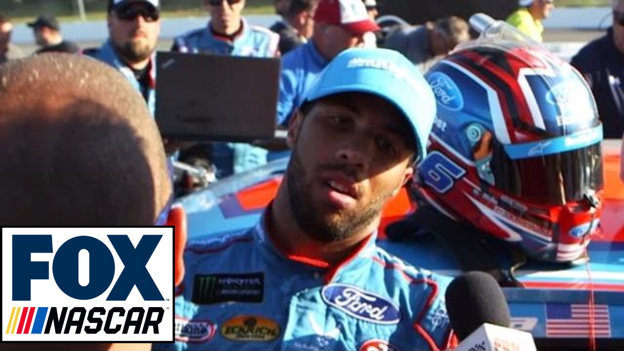 Bubba Wallace appears to faint after race