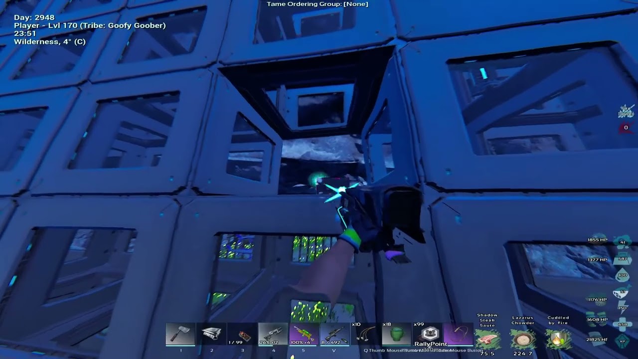 Ark pvp smalltribes#6 highlights/Carno Defense