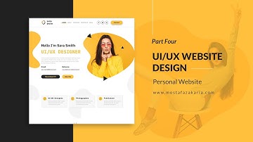 How To: Design UI/UX for Personal Website with Figma - Part 4