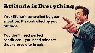 Attitude Is Everything 🔥 | Graded Reader Story | Improve Your English Fluency Every Day 📚✨