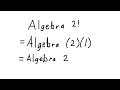 Comprehensive Overview of Algebra 2 in 7 Minutes