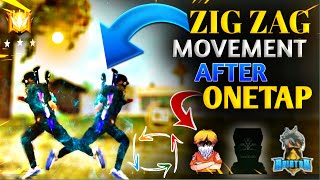 ZIG ZAG ONE TAP TRICK || LATEST TRICK 2020 || ZIG ZAG MOVEMENT LIKE Raistar, Vincenzo, Broken Gaming
