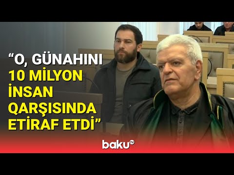 Nikosayağının vəkilindən təsirli çıxış | Məhkəmədən görüntülər