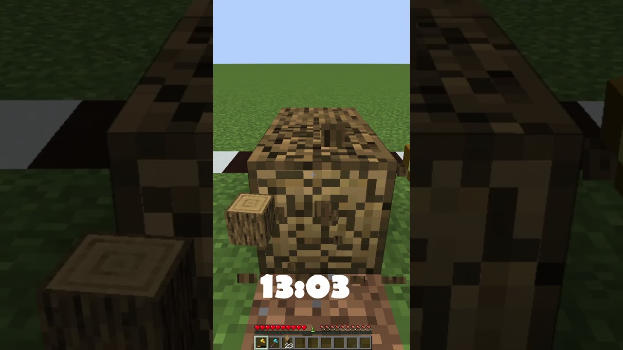 GOLDEN AXE VS DIAMOND AXE EFFICIENCY II | MINECRAFT