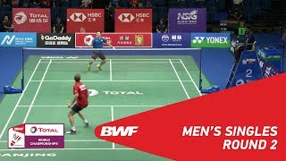 MS | WANG Tzu Wei (TPE) vs Brice LEVERDEZ (FRA) | BWF 2018