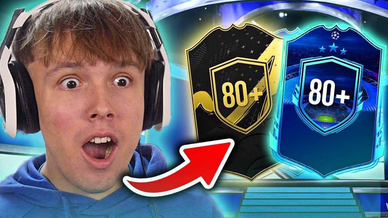 Opening 50x 80+ TOTW & 80+ Upgrade Packs...