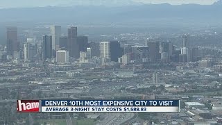Denver 10th most expensive city to visit