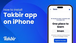 How to install Takbir app on iPhone (iOS) | Quick & Easy Guide screenshot 3