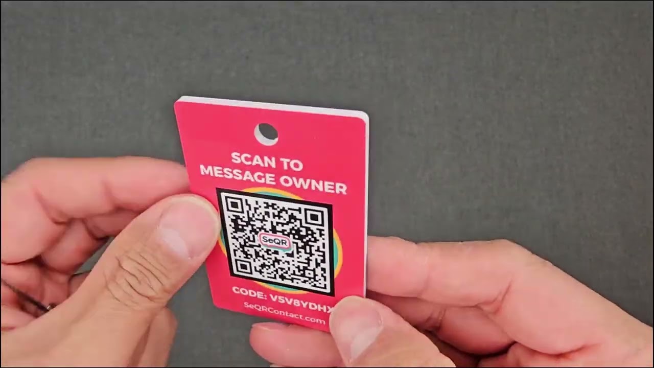 SeQR Privacy Luggage Tags