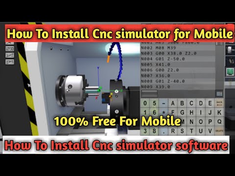 CNC Simulator free App For Android Mobile || Cnc Software || How to ...
