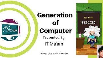 #Generation of computer in English with #IT Ma