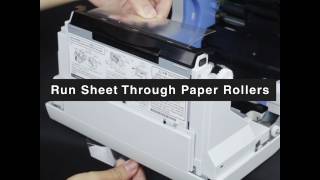 CP-D70DW Paper Roller Cleaning