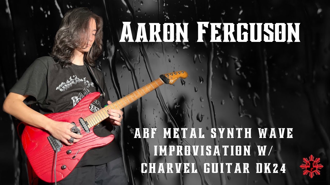 ABF Metal Synth Wave Improvisation W/ Charvel Guitar DK24 - YouTube