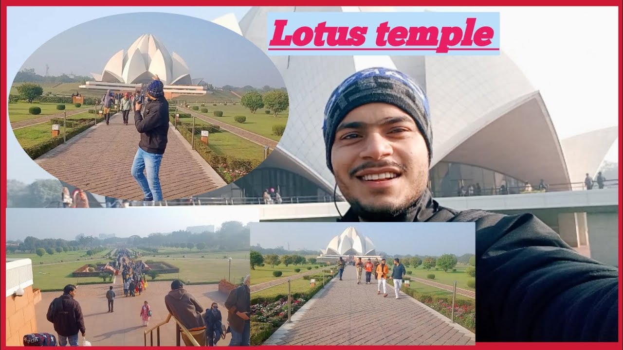 Lotus temple Vlog video || कमल मंदिर vlog Delhi              