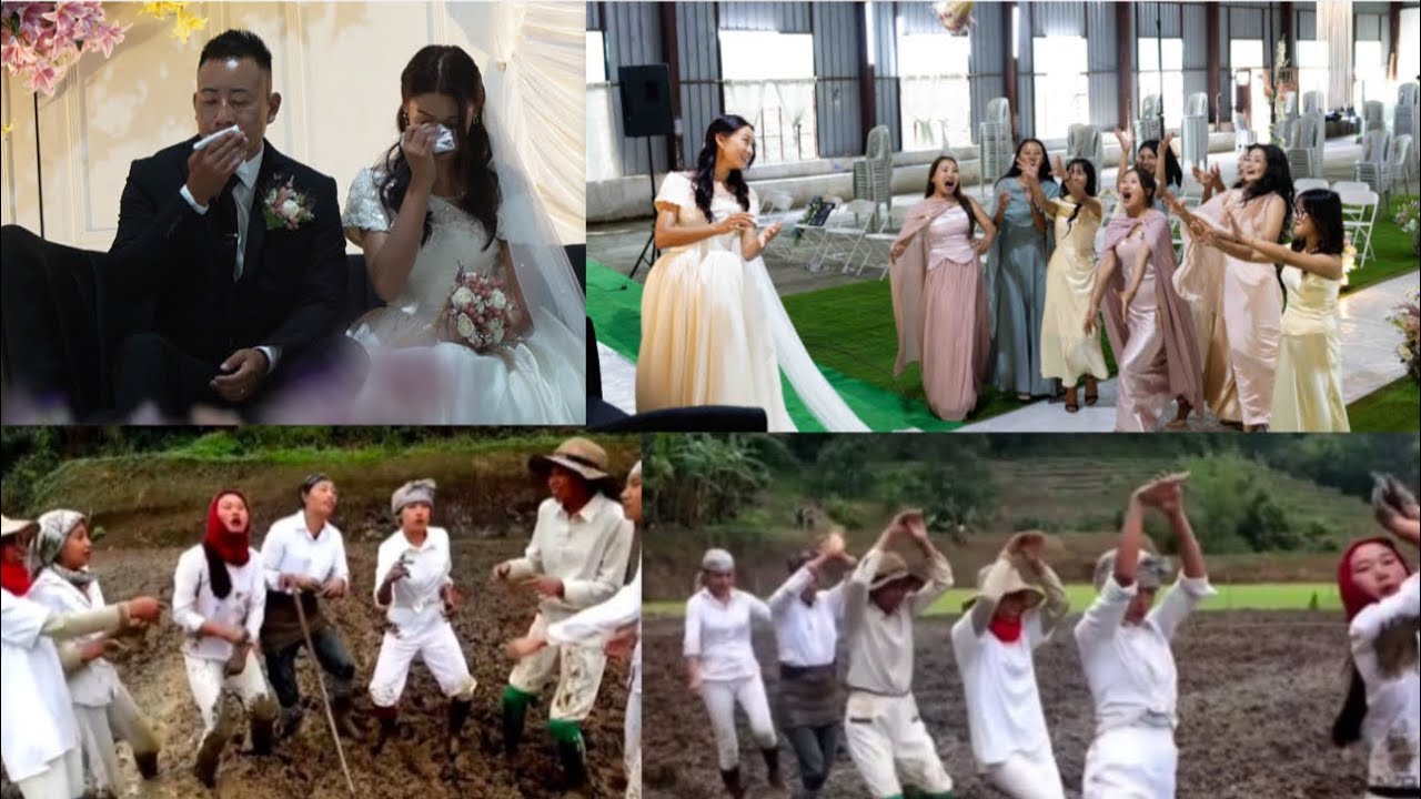 Bride breaks down in Tears as Her Best Friends Sing “The Blessing” at Her Wedding! Nagaland 2025
