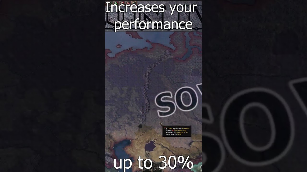 How to improve your Performance in Hoi4 with one SIMPLE COMMAND Part 3 