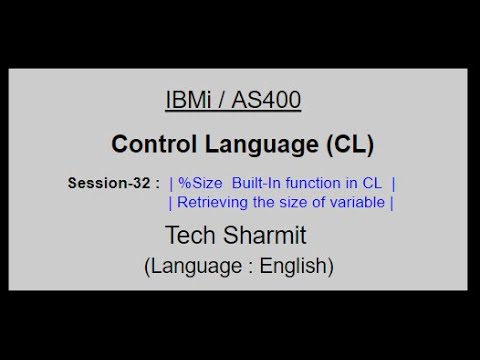 %Size Built-in function in cl program | CL programming | CL program for Beginners |