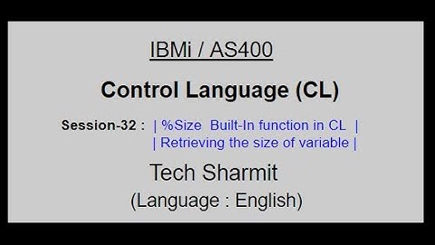 %Size Built-in function in cl program | CL programming | CL program for Beginners |